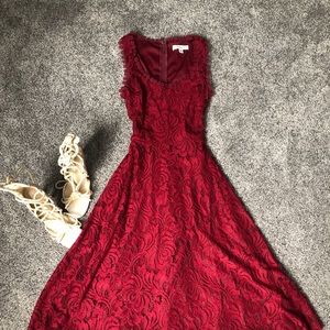 Vintage red dress